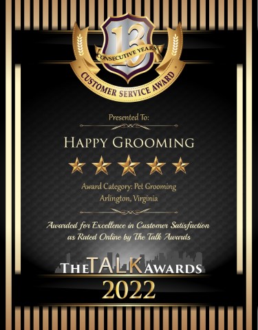 Happy Grooming wins 2022 Talk Award