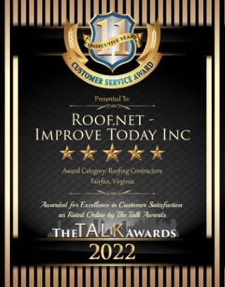 Improve Today Inc.-Roof.net wins 2022 Talk Award