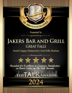 Jakers Bar and Grill Great Falls 2024 13yr