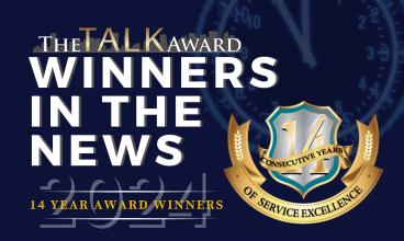Companies Recognized for 14 Years of Outstanding Service