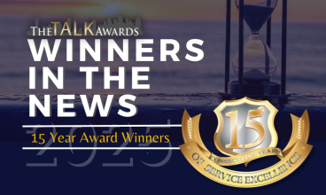 15 Years of Service Excellence Earns Three Businesses Consecutive Talk Awards