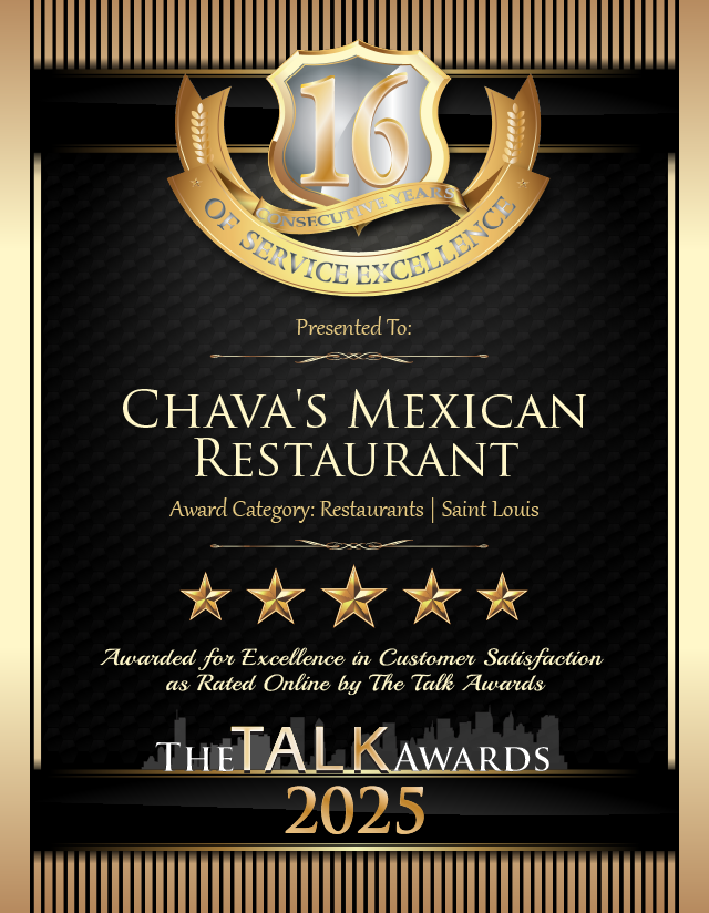 Chava's Mexican Restaurant 2025 16yr