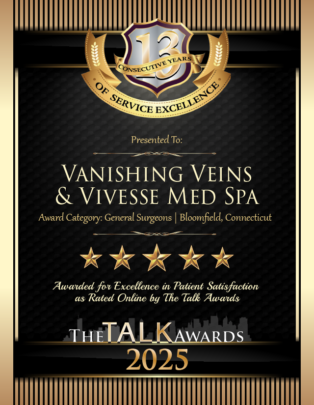 Vanishing Veins & Vivesse Med Spa 2025 13yr