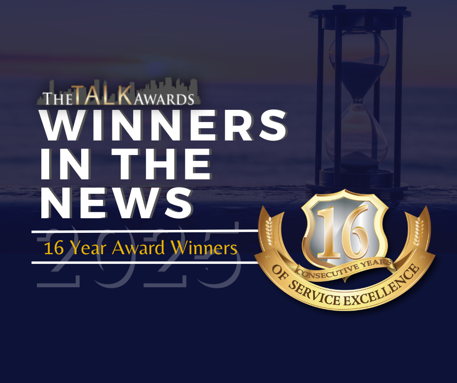 Honoring Businesses for 16 Years of Outstanding Service and Satisfaction