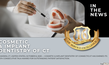 Cosmetic & Implant Dentistry of Connecticut Wins 16th Consecutive Talk Award for Patient Satisfaction