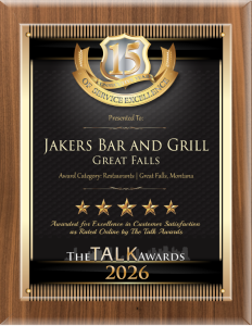 Jakers Bar and Grill Great Falls 2026 15yr