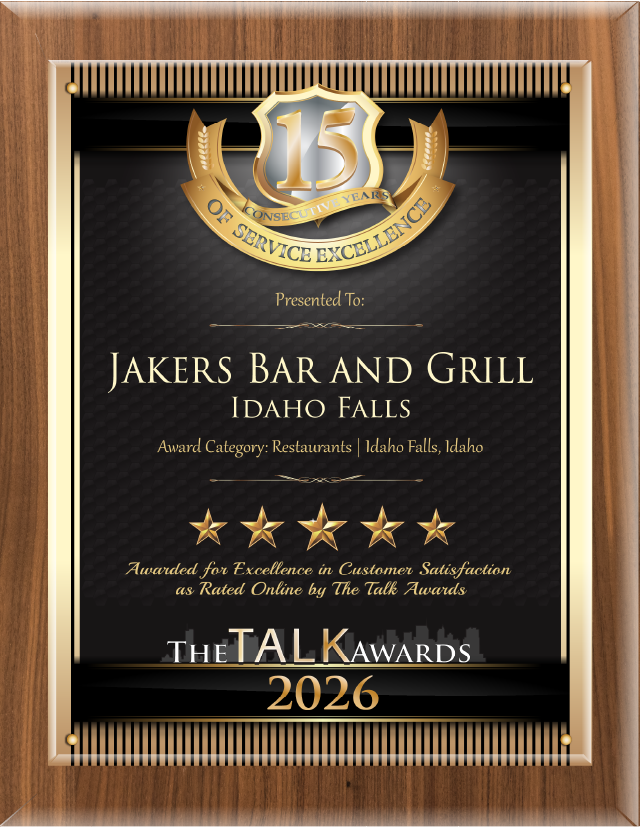 Jakers Bar and Grill Idaho Falls 2026 15yr