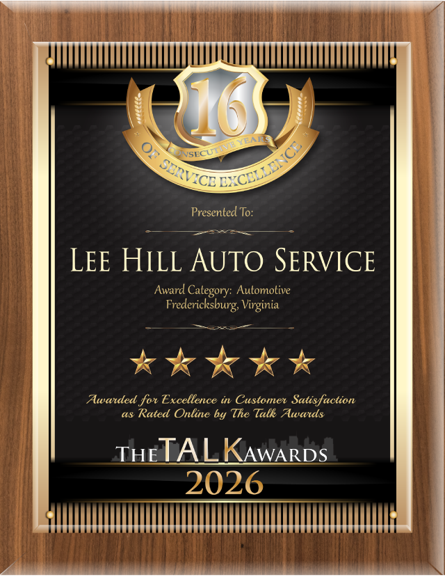 Lee Hill Auto Service 2026 16yr