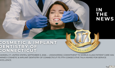 Cosmetic & Implant Dentistry of Connecticut Earns 17th Talk Award